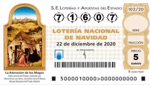 Lotería Navidad 2020 de Vecin@s por Rivas Vaciamadrid